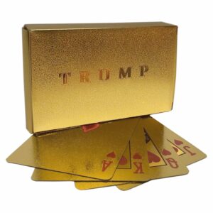 Trump Gold Playing Cards