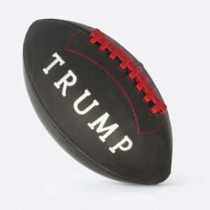 Trump Navy White Red Football