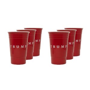Trump Insulated cups set of 6 Red
