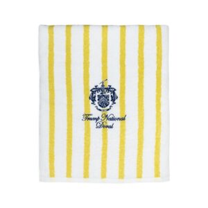 Trump Doral Cabana Beach Towel - Yellow and White Stripe