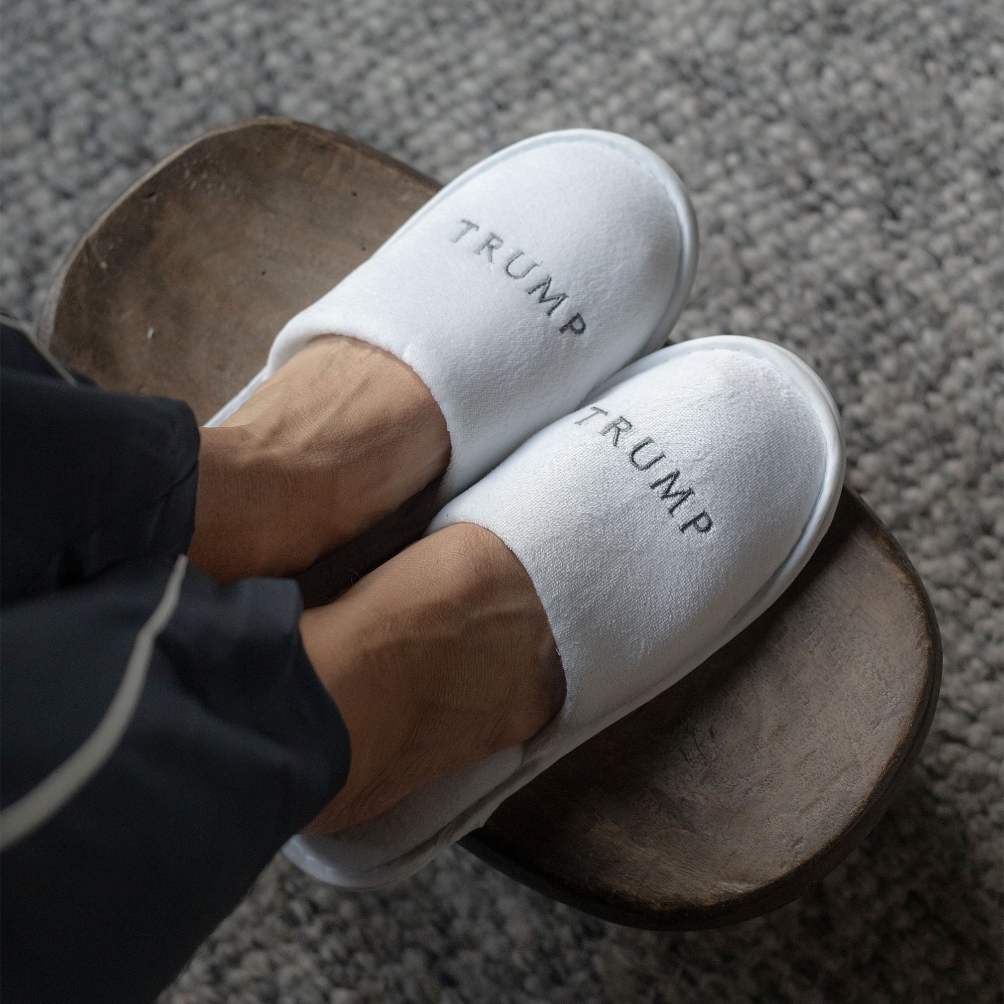 Trump Spa Slippers Trump Spa Slippers