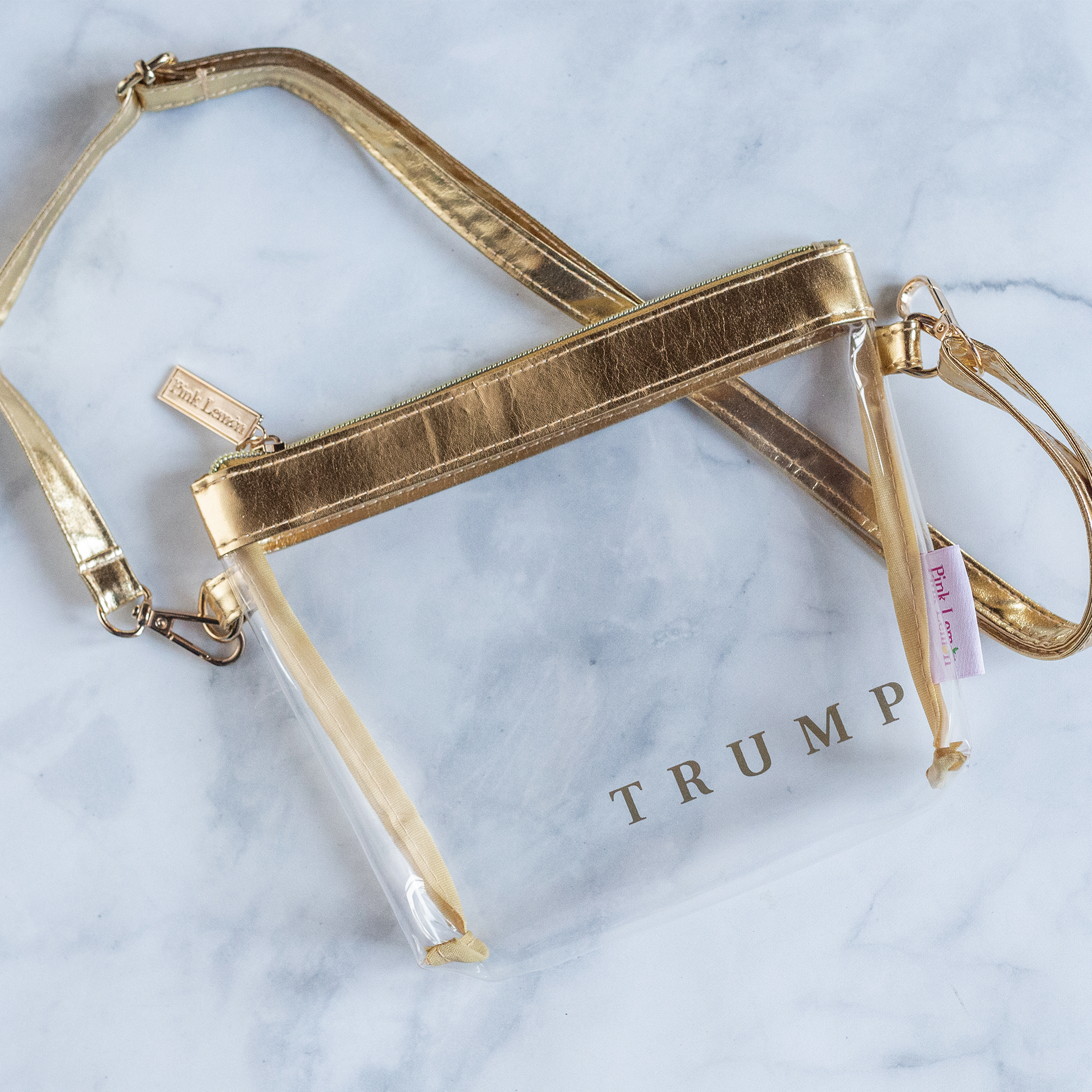 clear gold crossbody bag clear gold crossbody bag