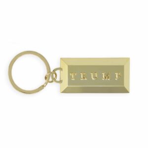 Trump Gold Bar Keychain