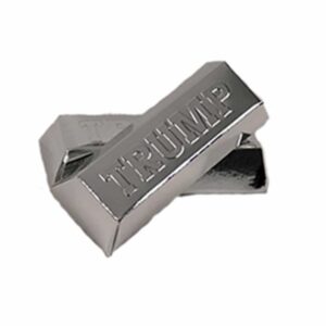Trump Silver chocolate bullion - Dark Chocolate