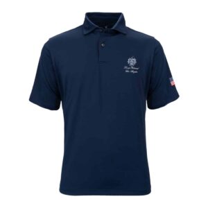 Trump Los Angeles Solid Polo - Navy