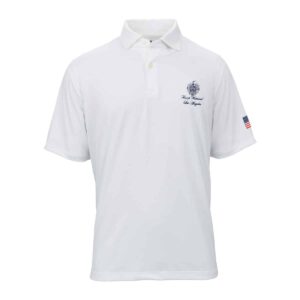 Trump Los Angeles Solid Polo - White