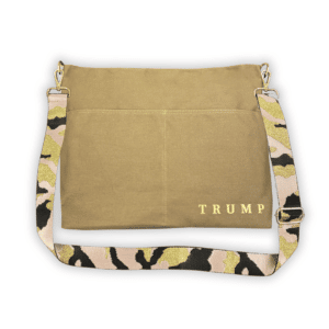 Camo strap crossbody bag