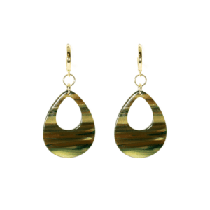 Camo Drop Earrings