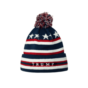 American Pom Beanie