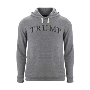 Trump Arch Hoodie Grey