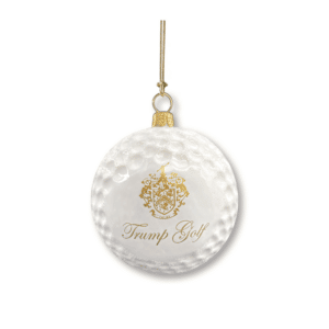 Trump Golf Ball Ornament