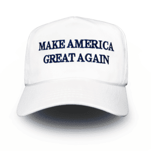 MAGA Hat - White with navy text