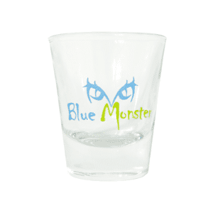 Blue Monster Shot Glass