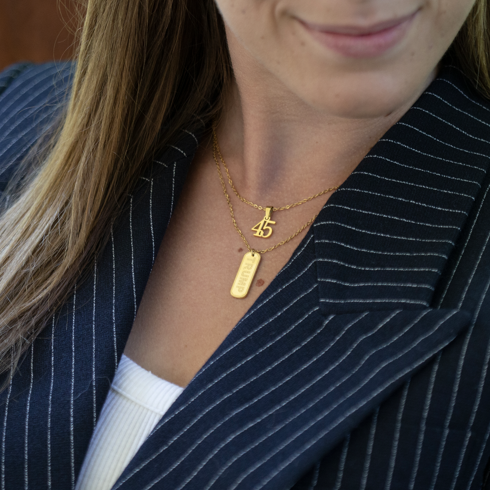 45 Gold Necklace 45 Gold Necklace