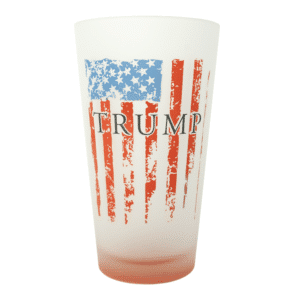 Distressed Flag Pint Glass