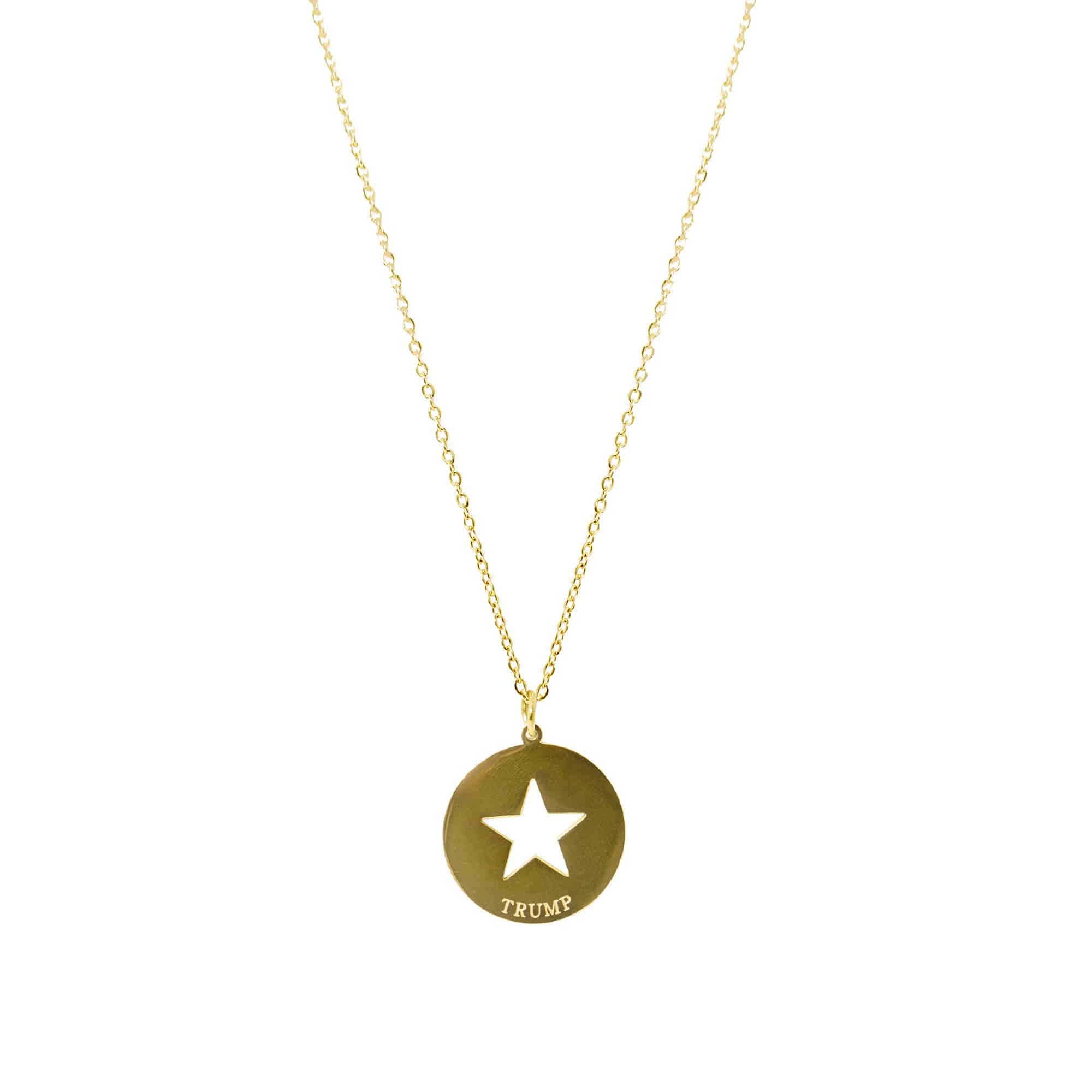 Trump Star necklace