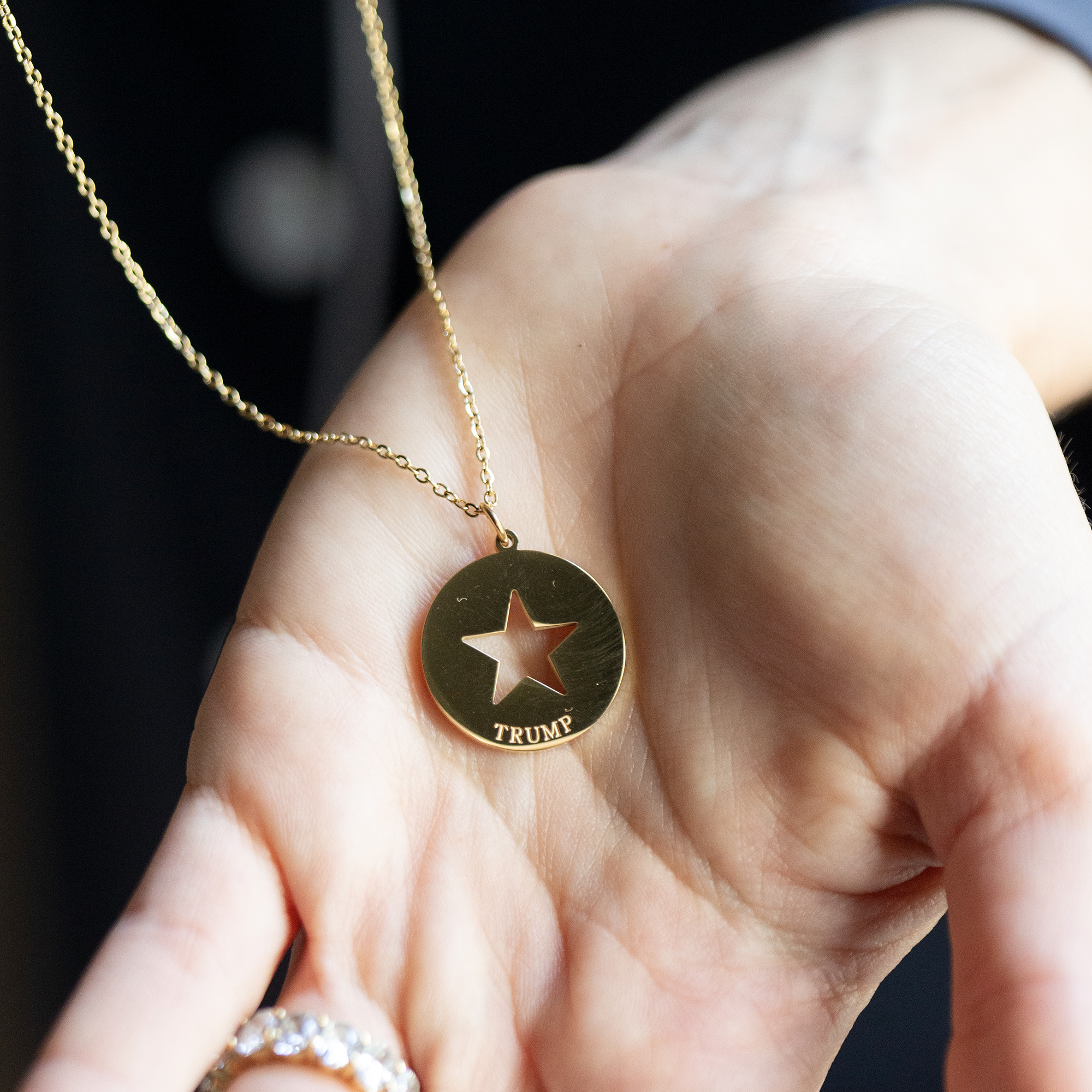 trump star necklace trump star necklace