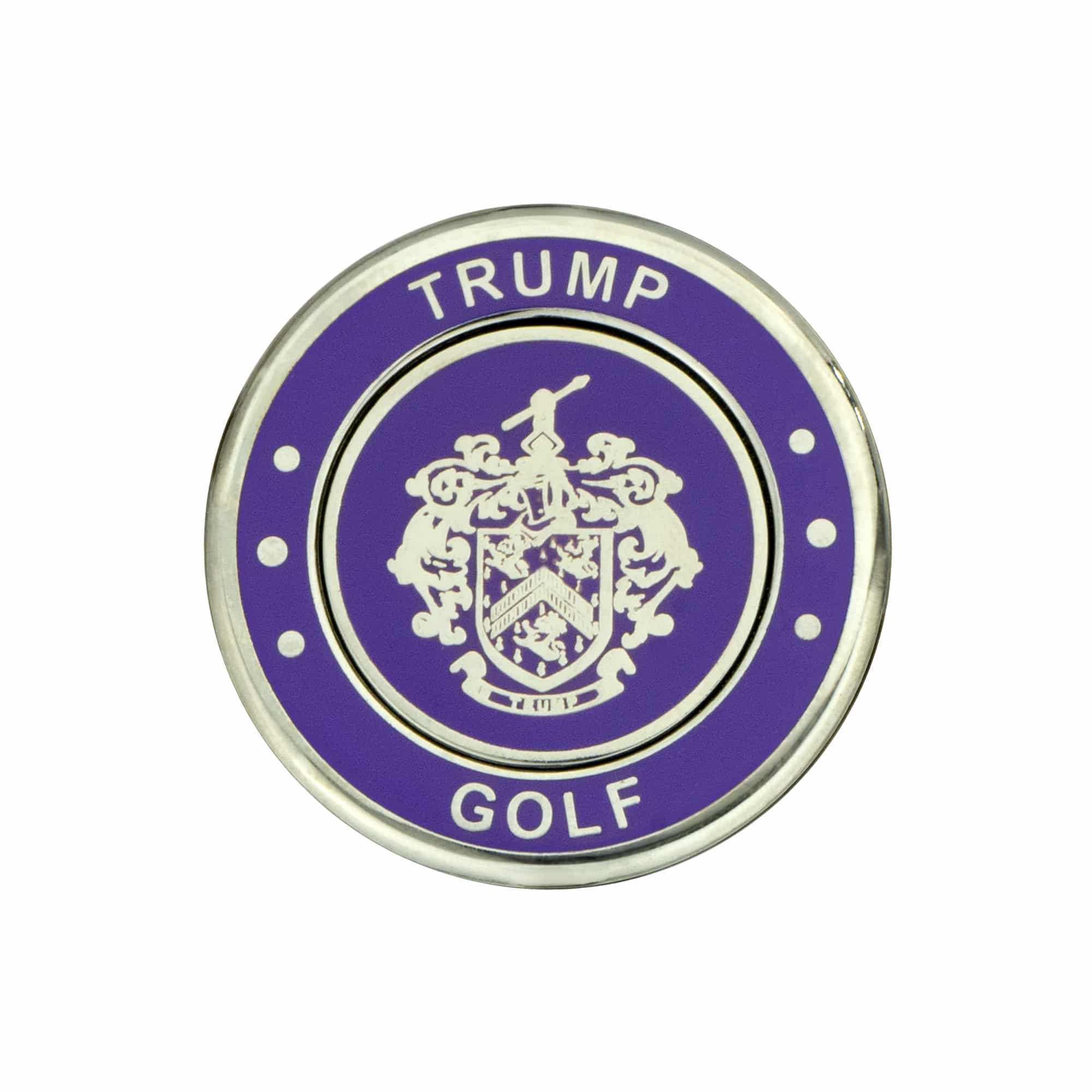 Duo Ball Marker - Purple