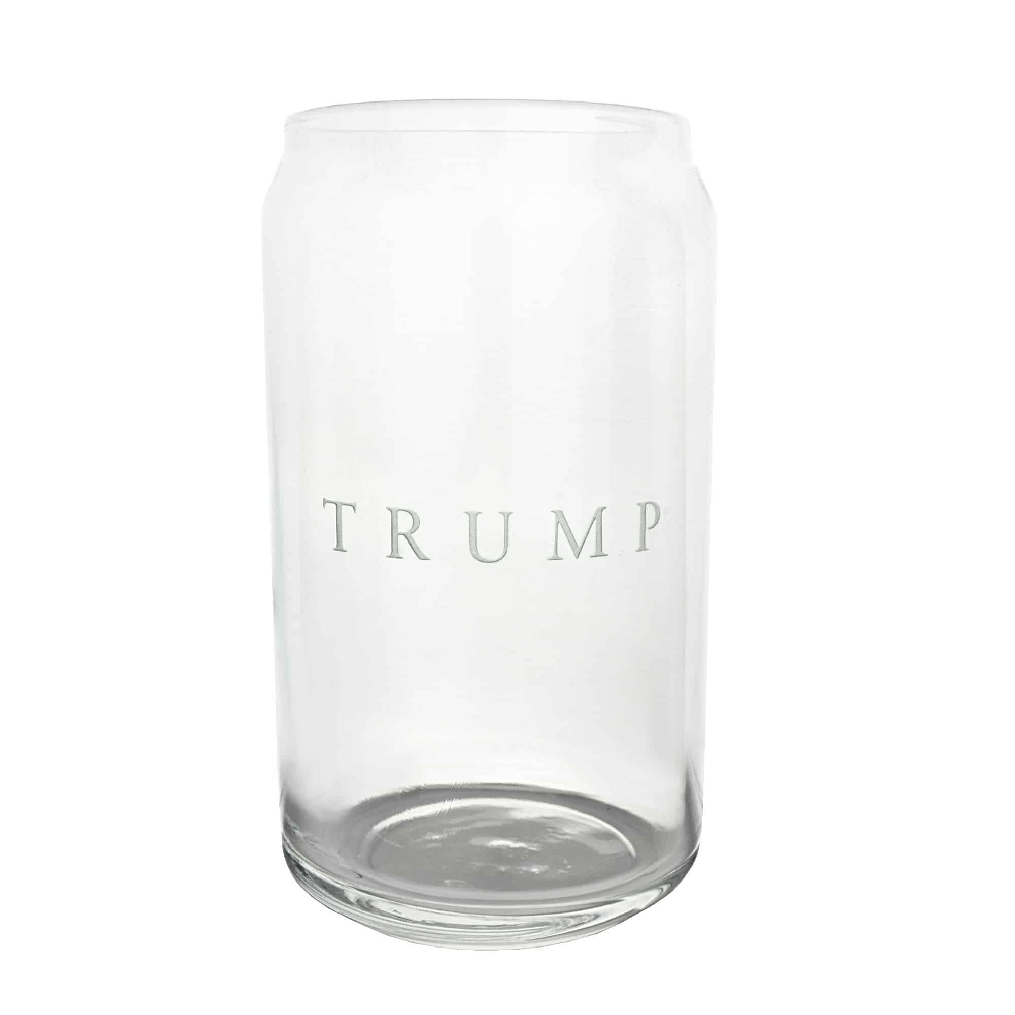 Trump Glass Can