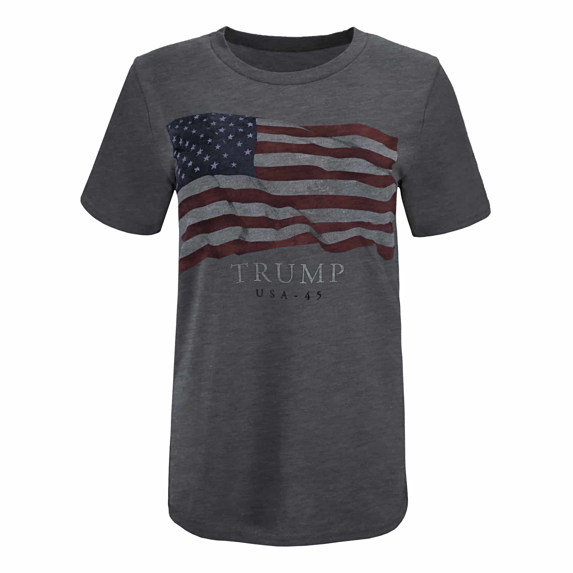 Waving Flag Tee - Gray Waving Flag Tee - Gray