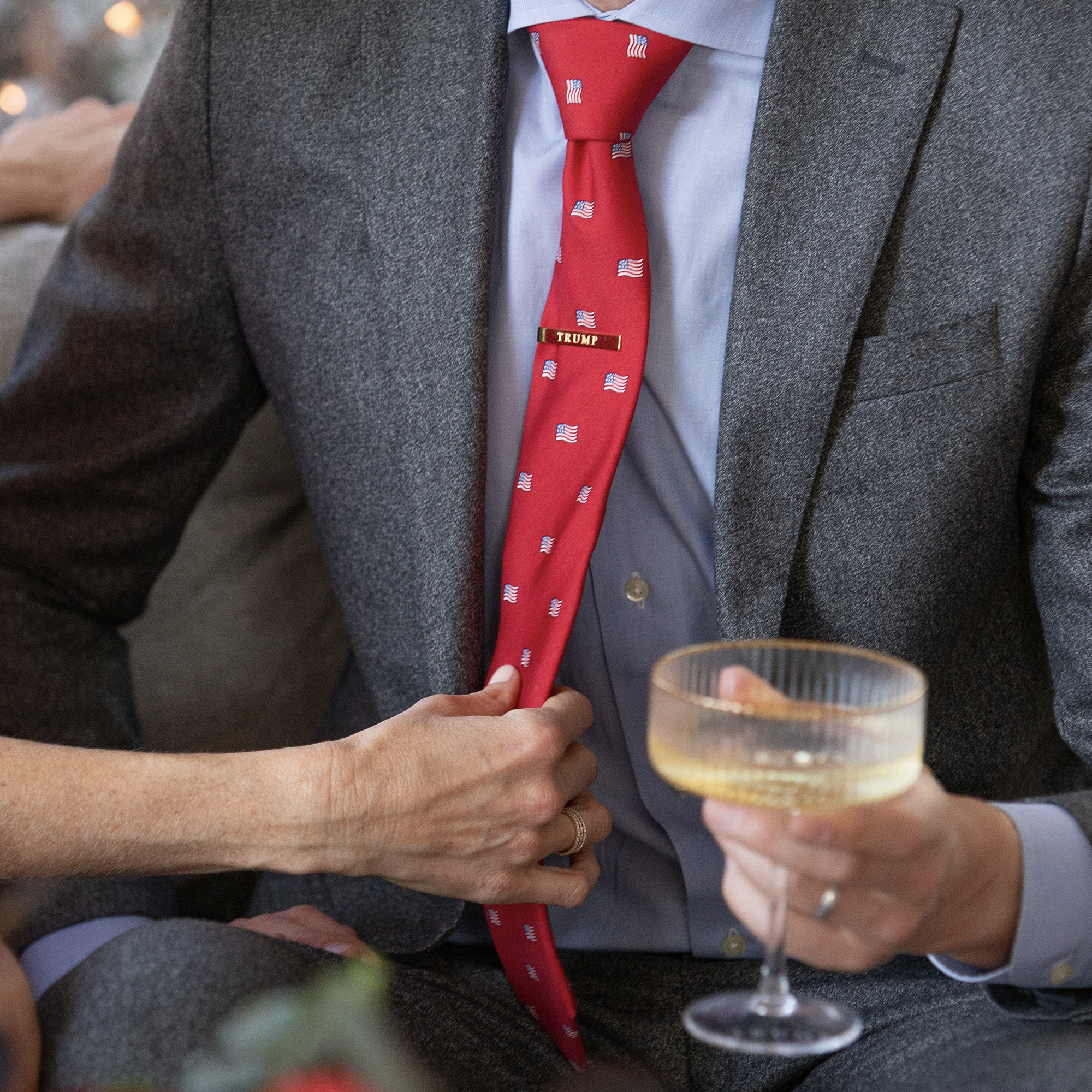 Freedom Tie – Red Freedom Tie in the Color Red