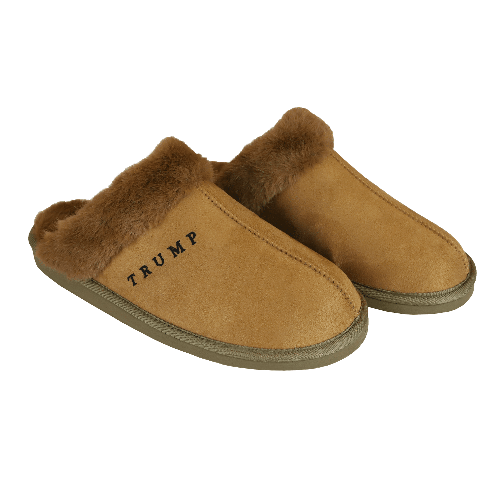 Trump Slippers - Brown