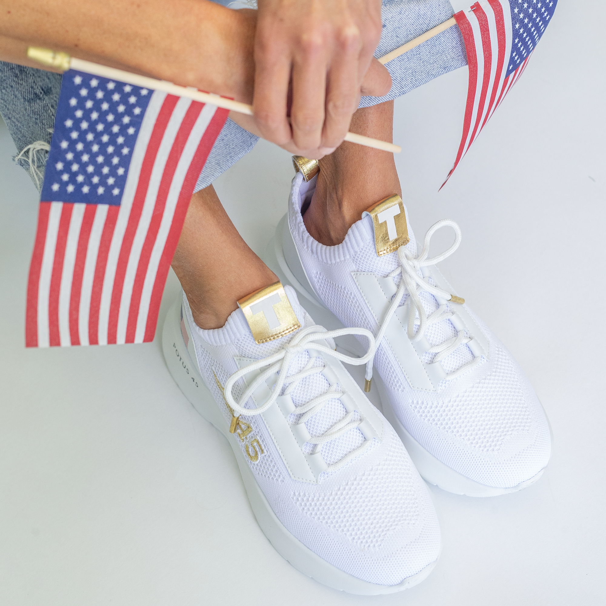 trump 45 sneakers white trump 45 sneakers white