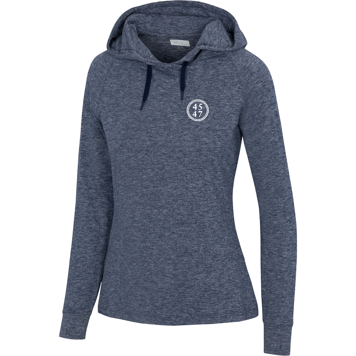ladies hoodie navy