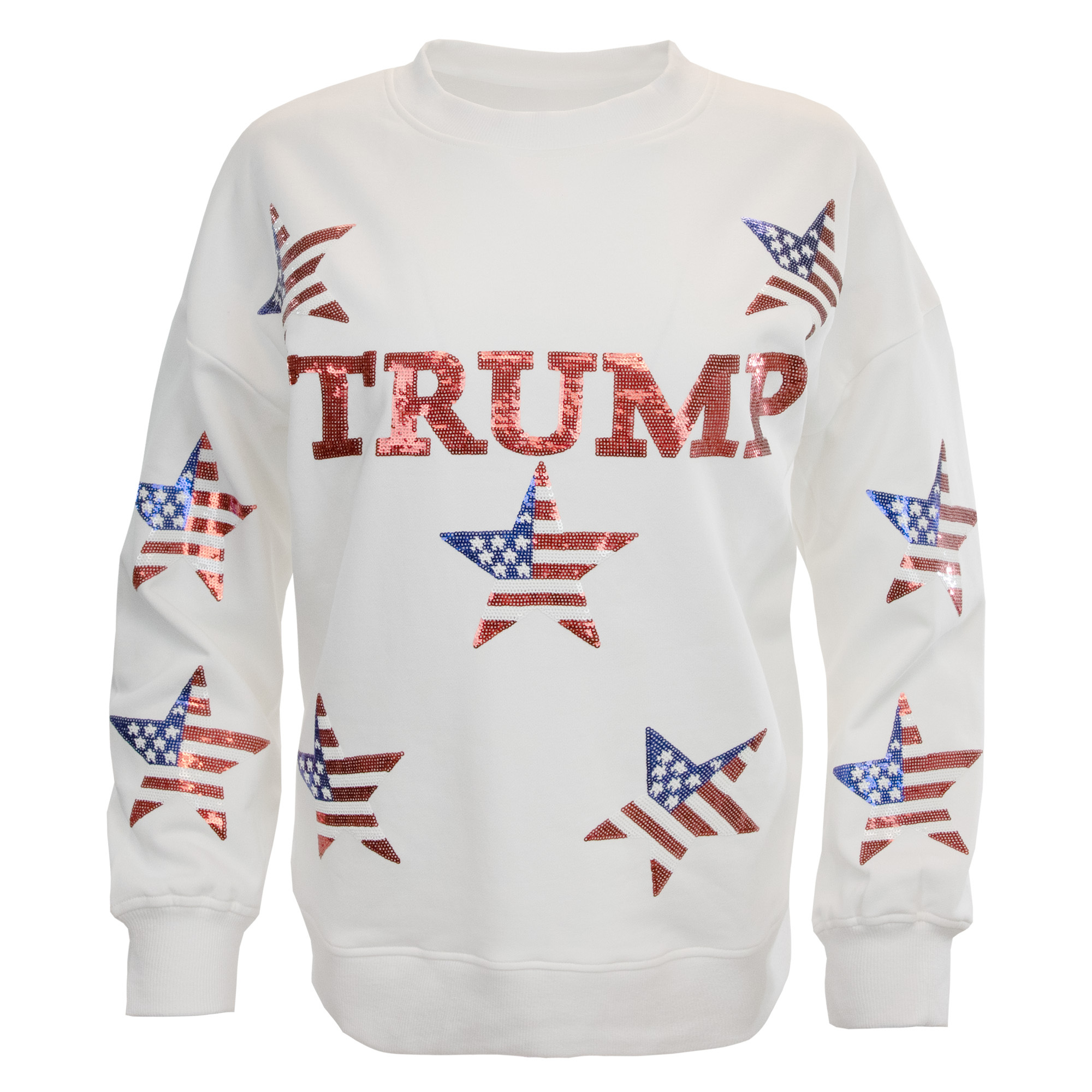 Trump Sequin Sweatshirt