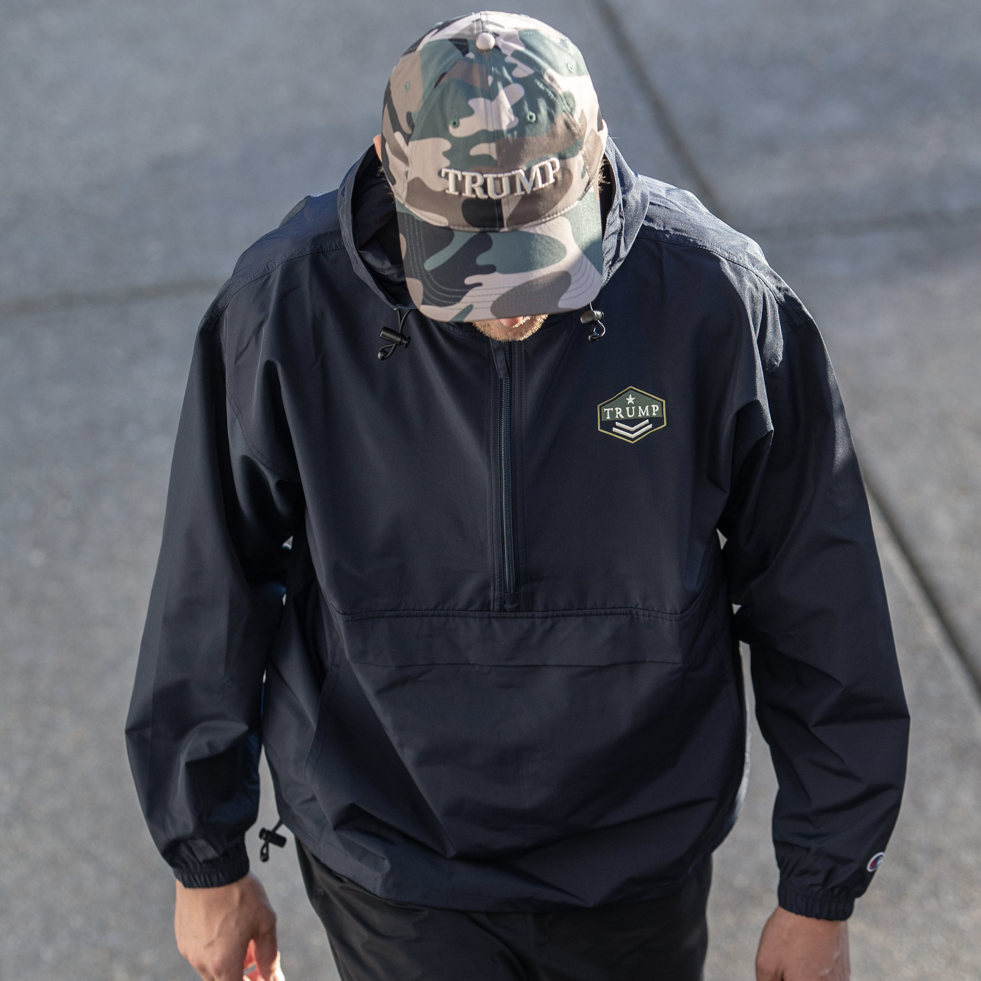 Shield Rain Jacket Shield Rain Jacket in the Color Navy Blue