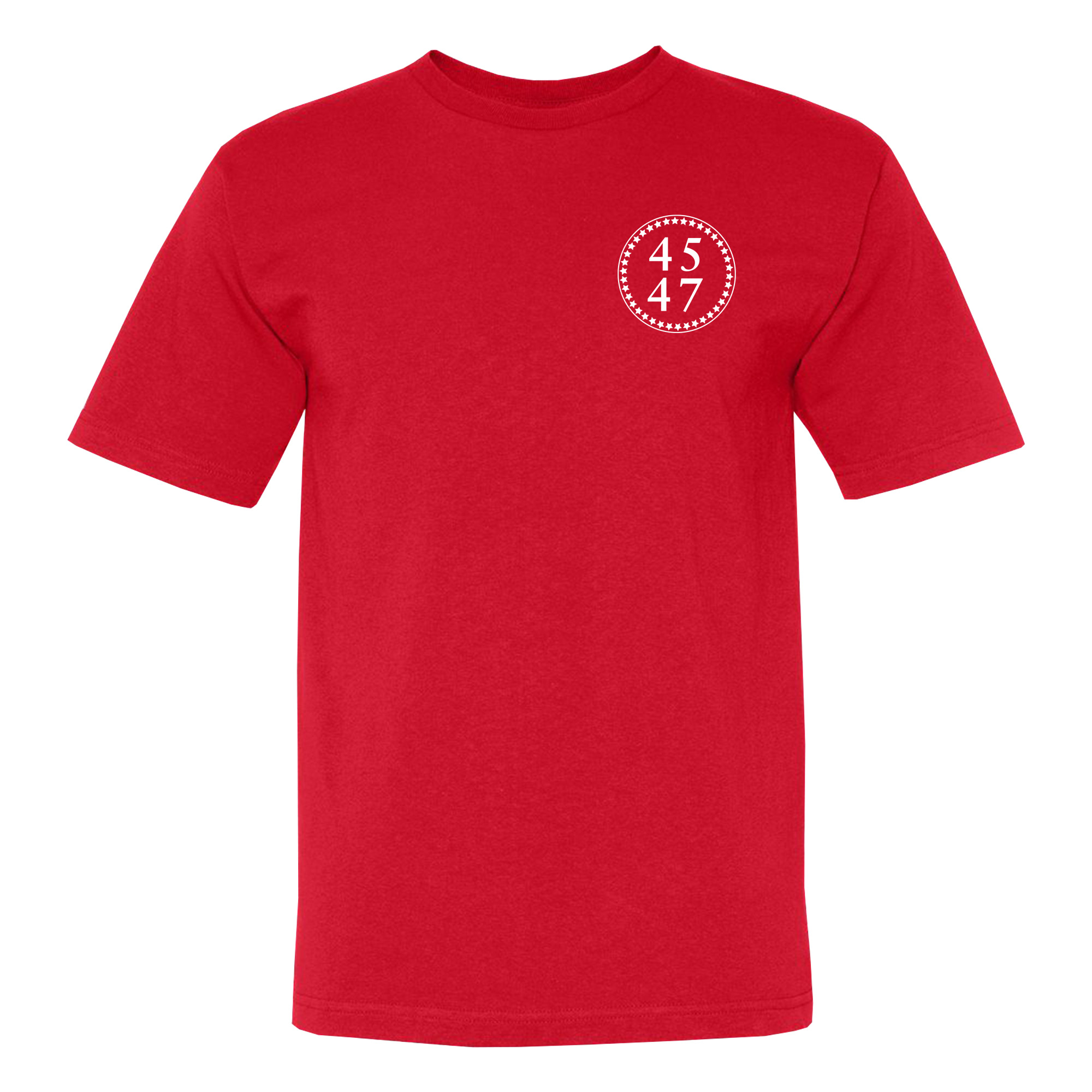 45-47 Maga Tshirt Red