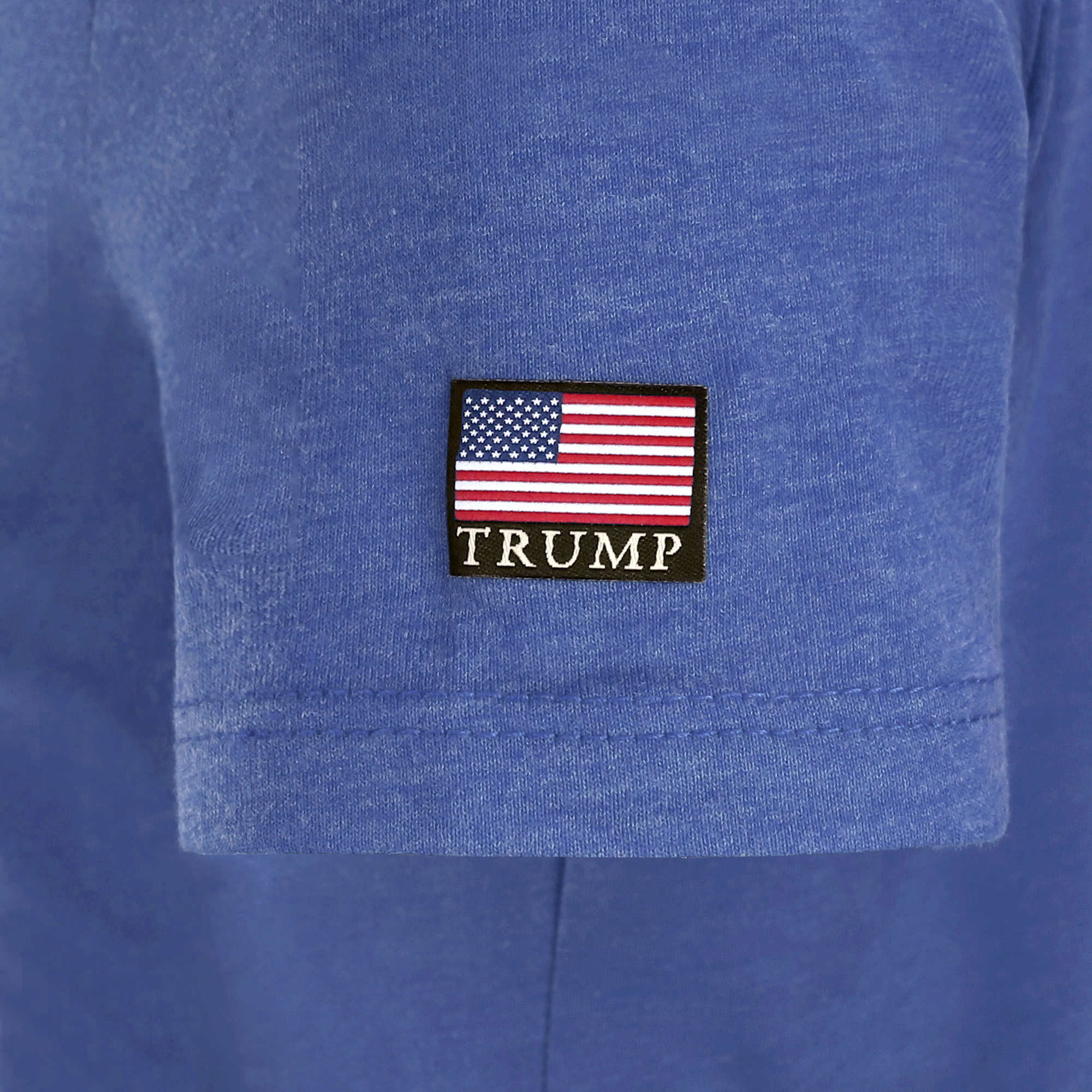 Trump Stars Stripe Royal Sleeve (1) Trump Camo Flag Tee