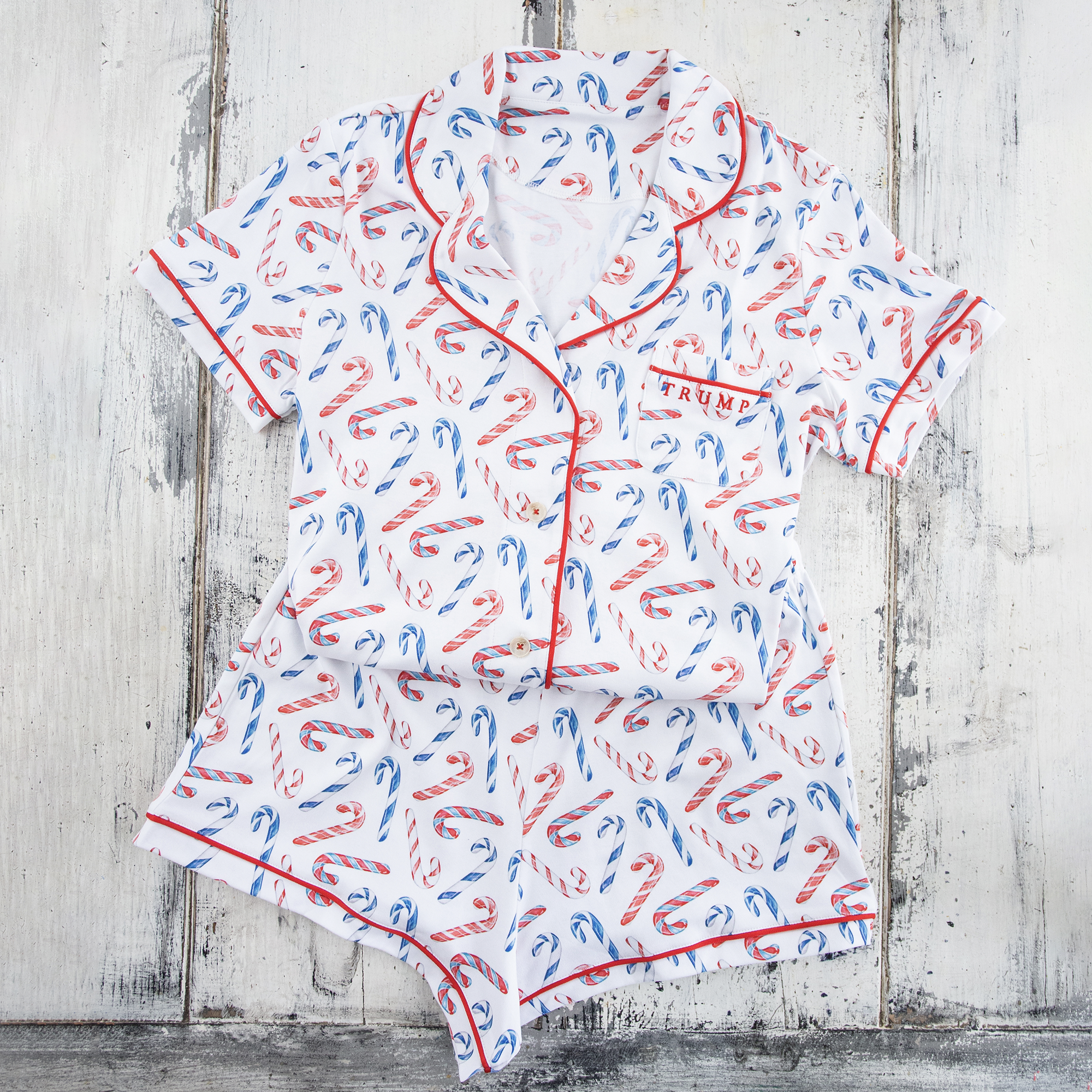 candy cane pajama set candy cane pajama set