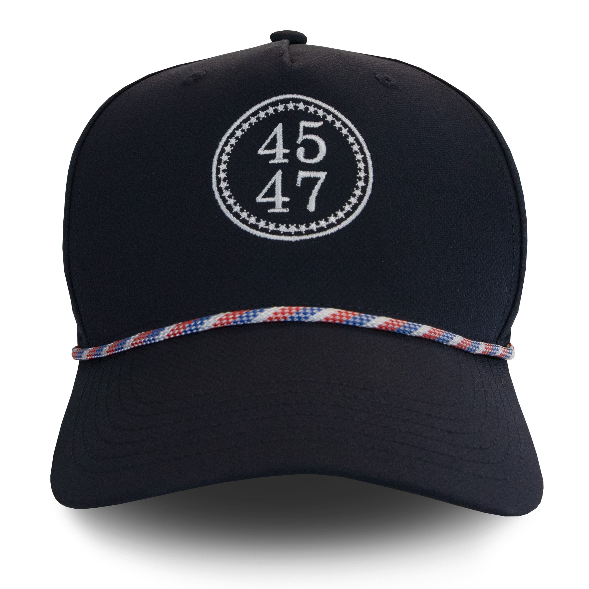 45-47 Rope Hat - Navy/Red/White 45-47 Rope Hat - Navy/Red/White