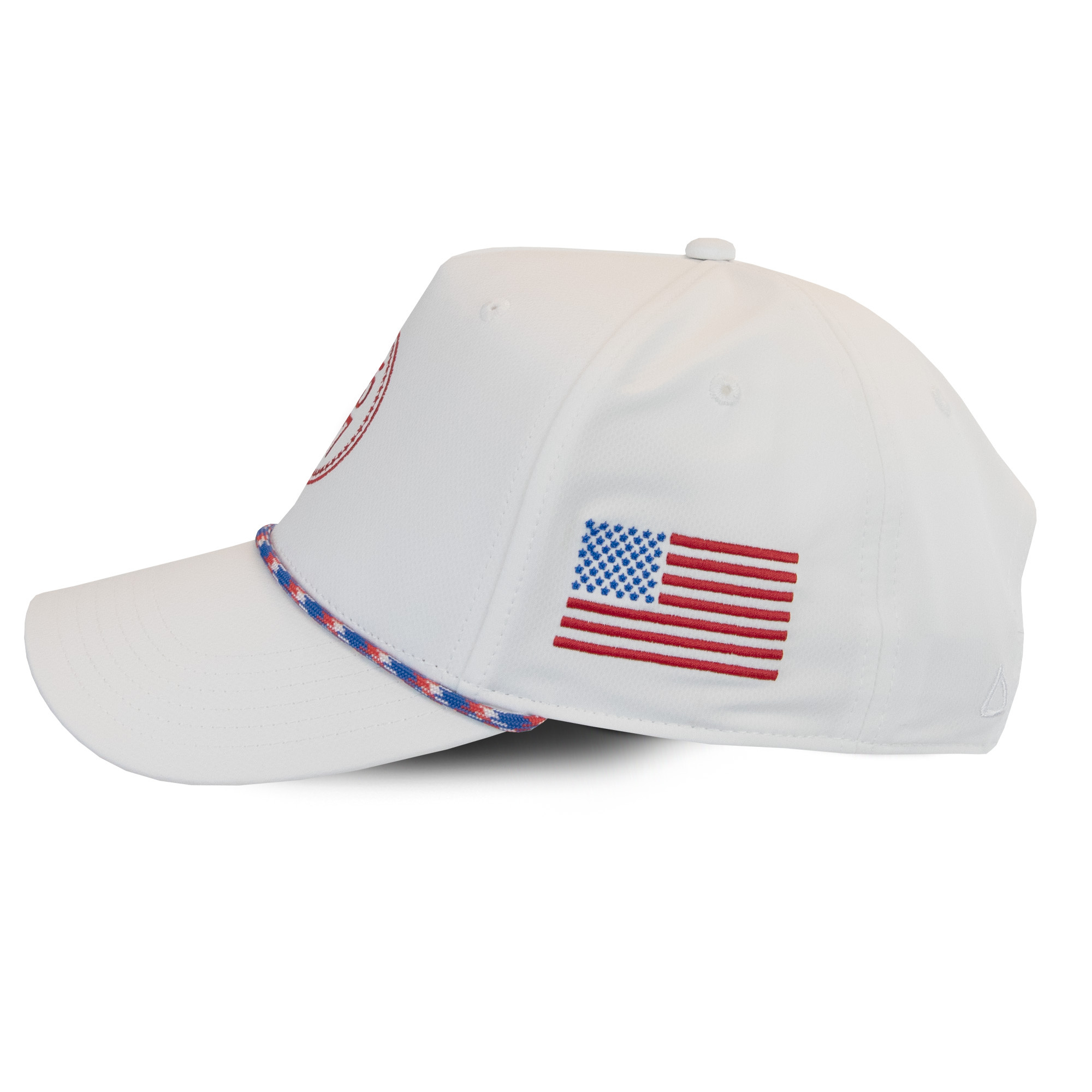 45-47 Rope Hat (Side)- White 45-47 Rope Hat (Side)- White
