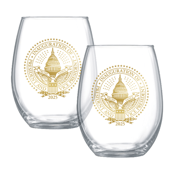 stemless wine set of 2