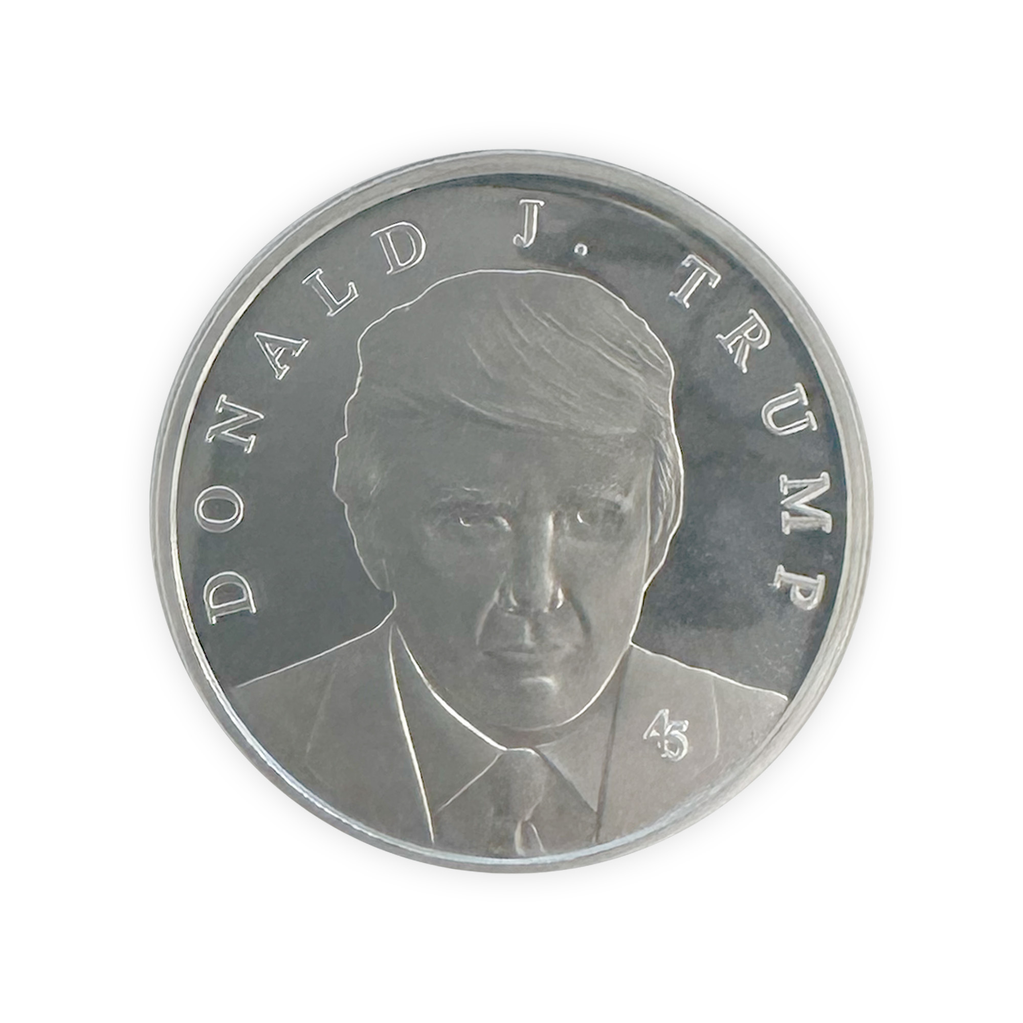 Donald J Trump Silver Coin