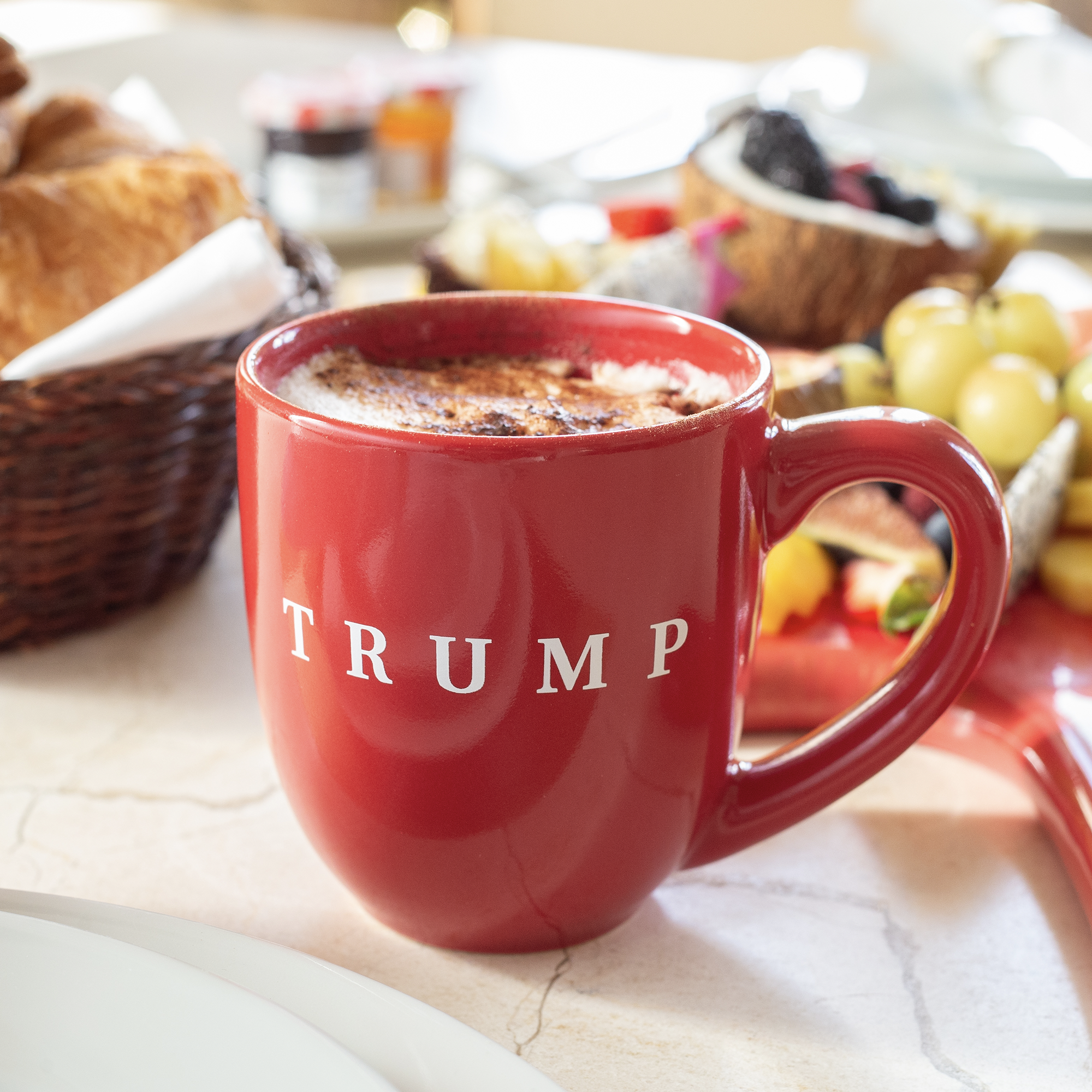 trump etched mug red trump etched mug red