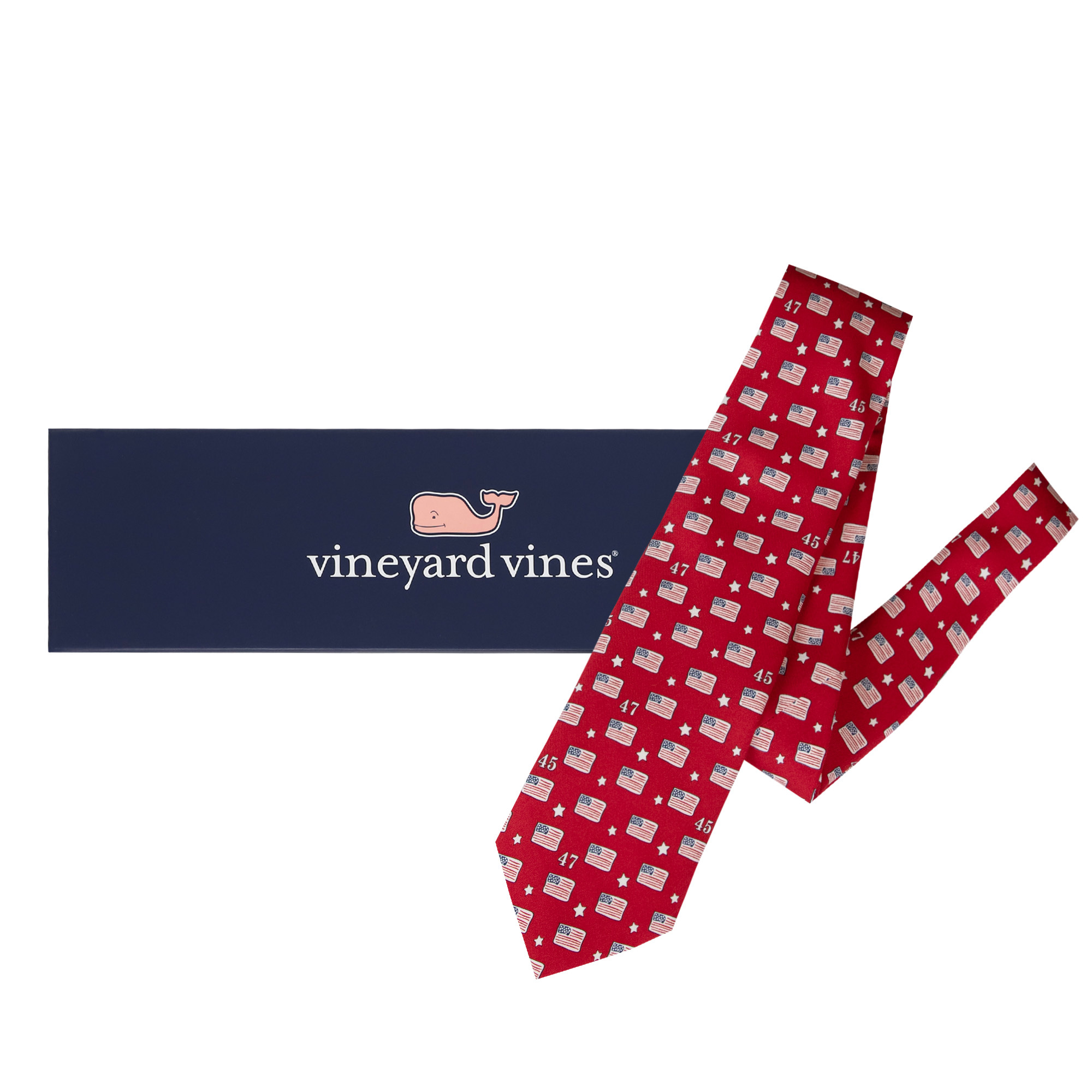 Silk Tie Flag Red 2 Silk Tie Flag Red 2