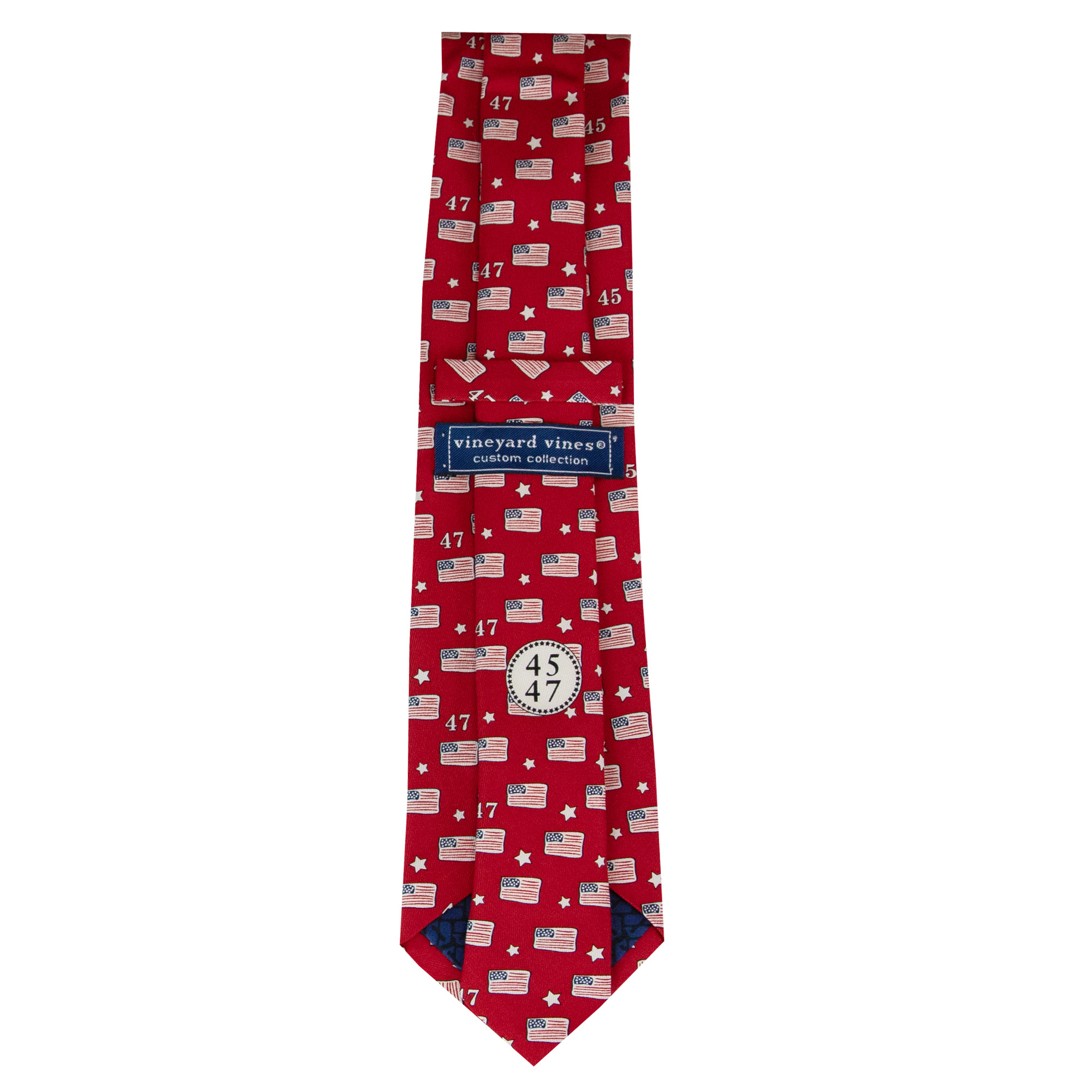 Silk Tie Flag Red 3 Silk Tie Flag Red 3