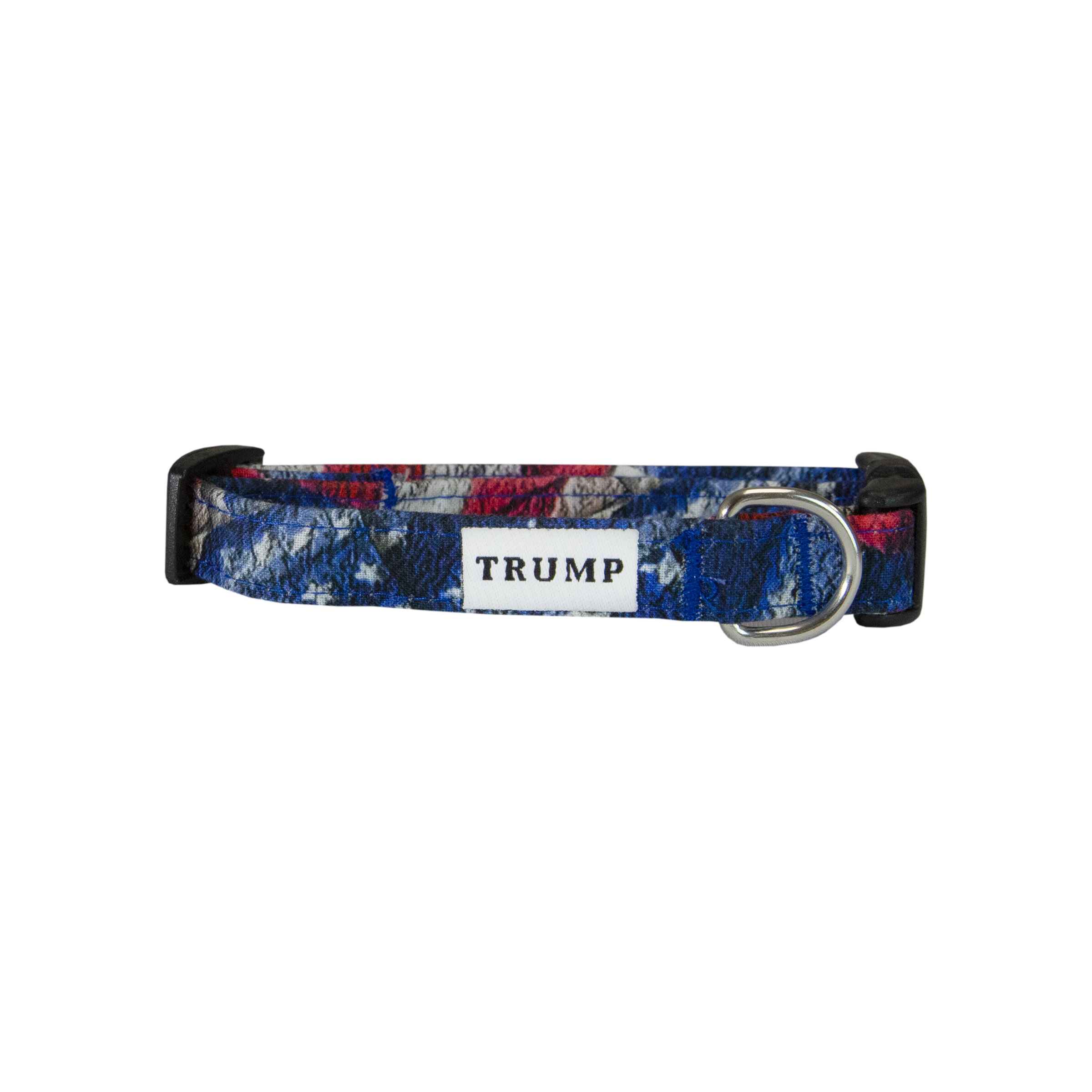 Trump Distressed Flag Dog Collar