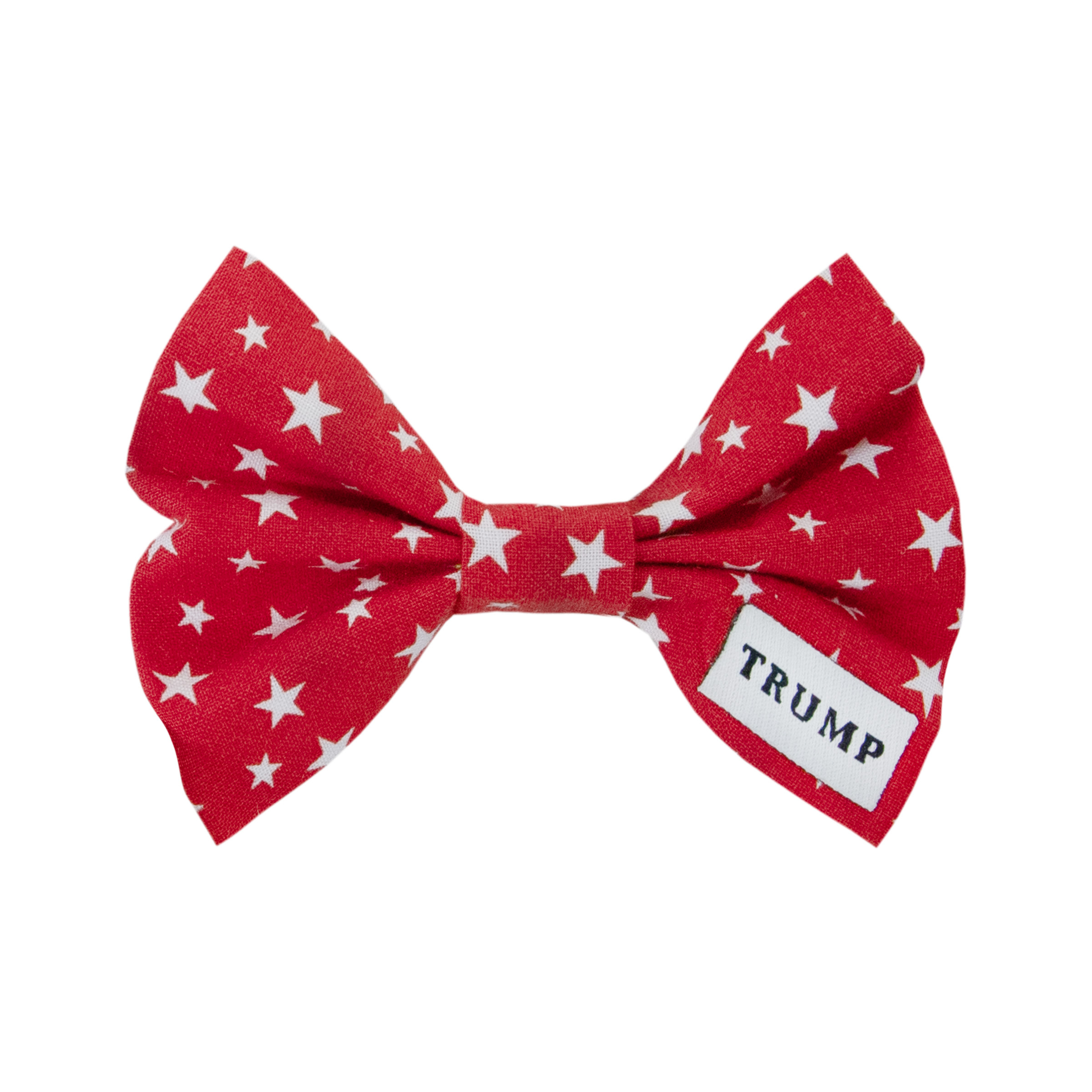 Trump Star Dog Bow Tie in the Color Red Trump Star Dog Bow Tie in the Color Red