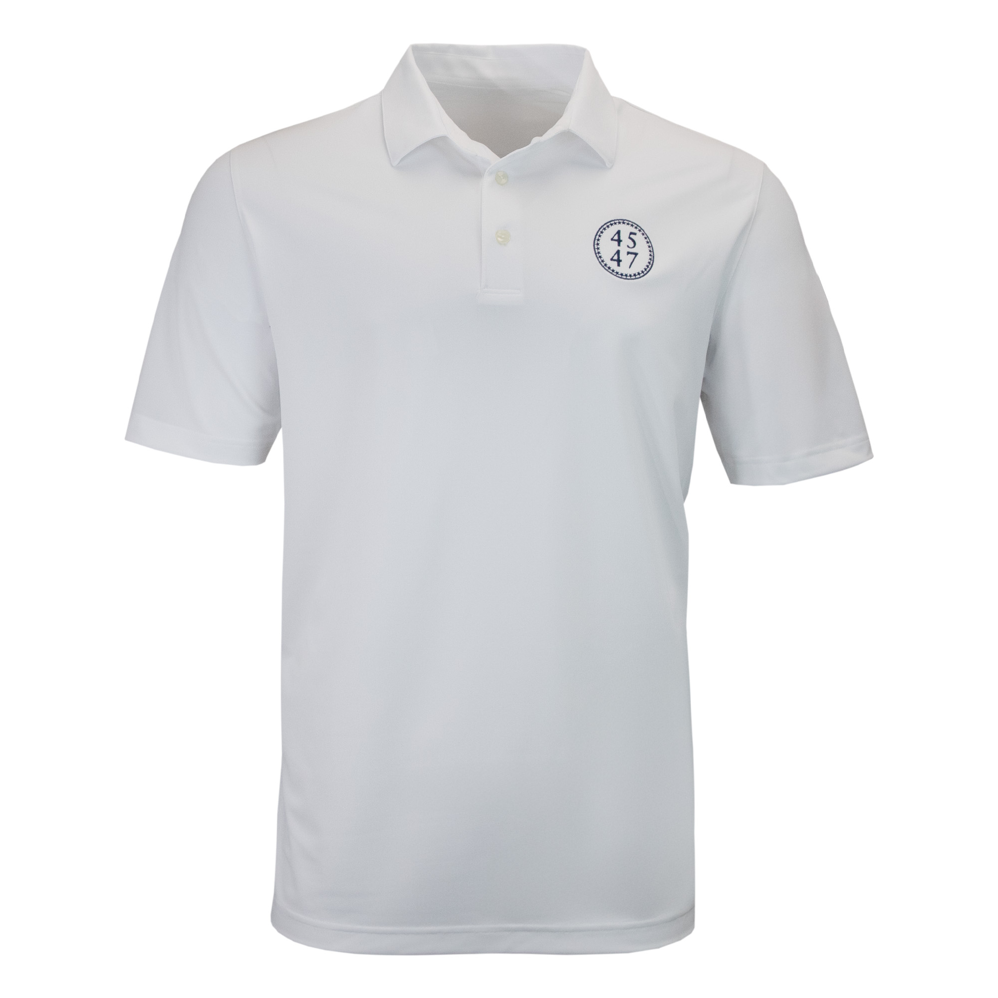 45-47 Freedom Polo - White