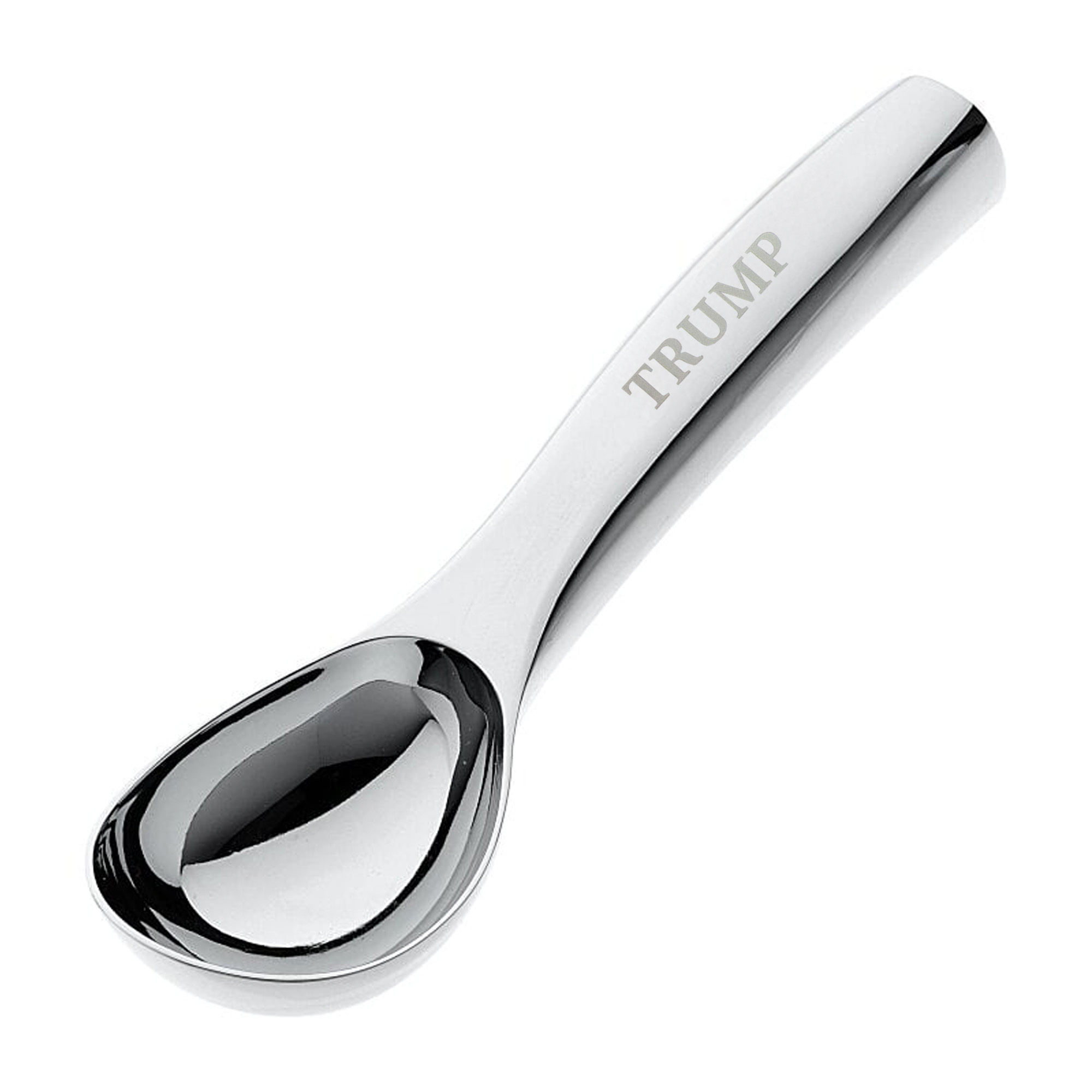 Trump Silver Ice Cream Scoop