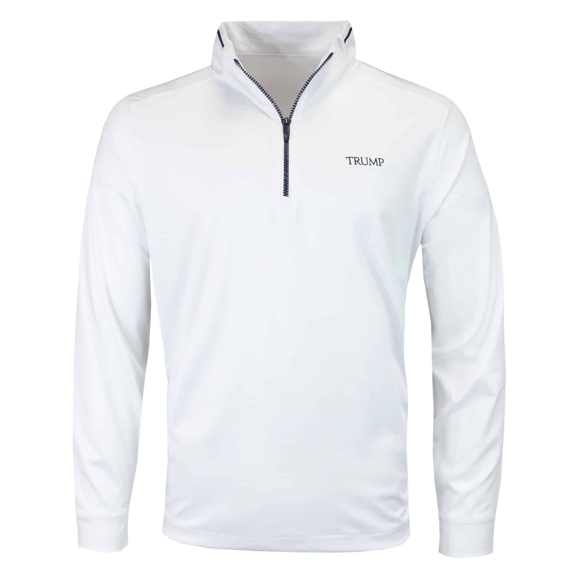 LS Leaderboard ultra stretch 1/4 zip - white