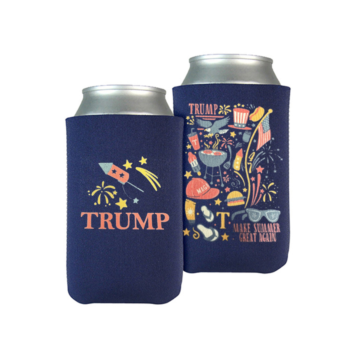 MAGA Koozie Set of 2 - Navy