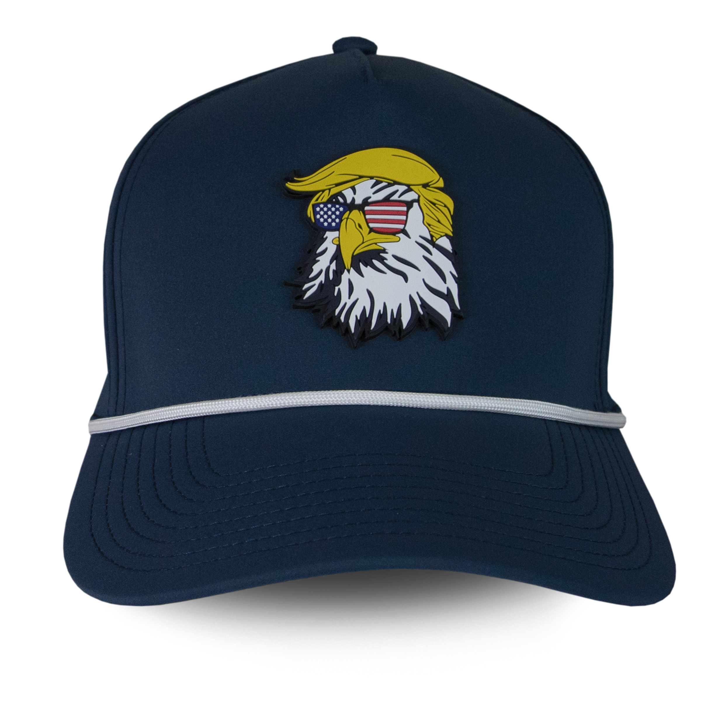 Trump Eagle Rope Hat - Orion Front
