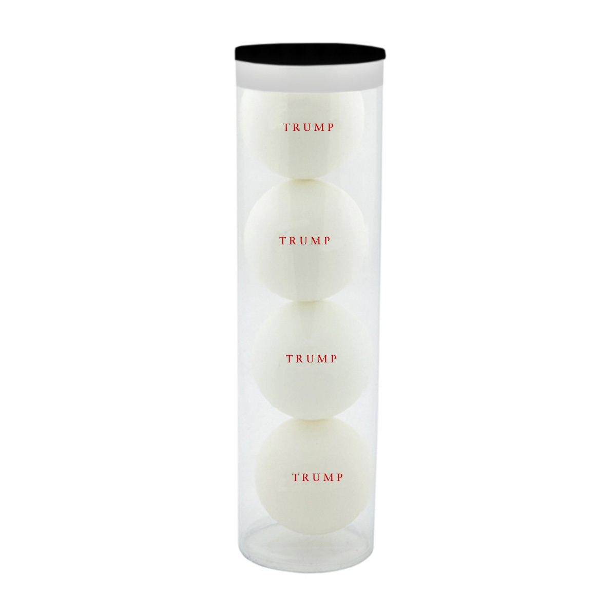 Trump Ping Pong Ball Tube - Red