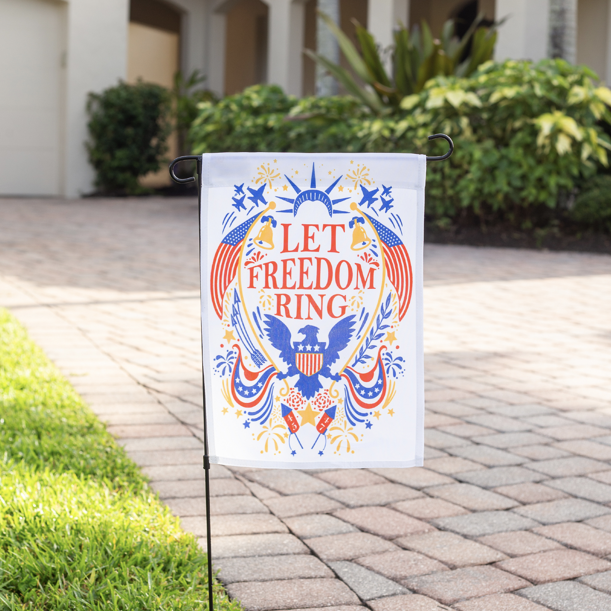 Let Freedom Ring Garden Flag Let Freedom Ring Garden Flag