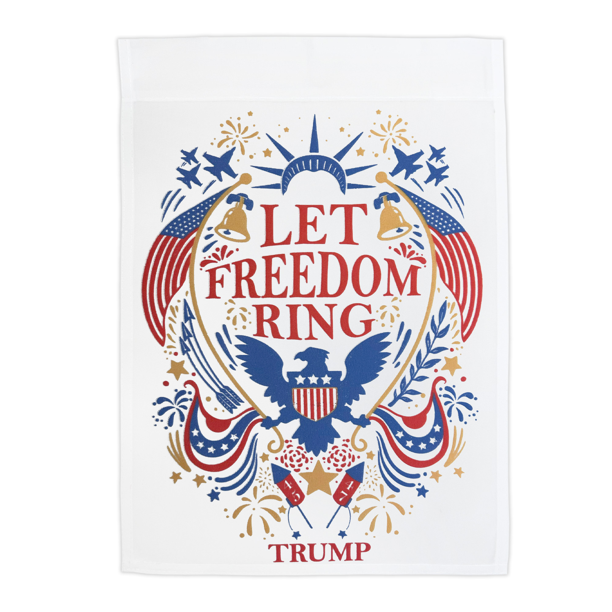 Let Freedom Ring Garden Flag